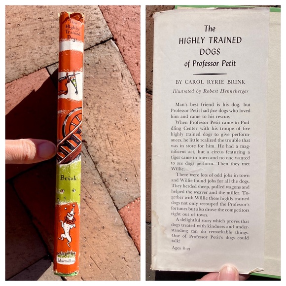 The Highly Trained Dogs of Professor Petit Dog Canine Illustrated Book Club Kids - Picture 8 of 10